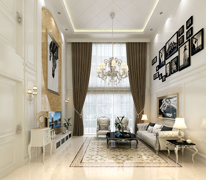 1xBET瓷砖客厅KYP8055-KYP8055H效果图