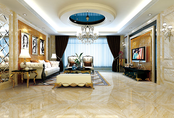 1xBET瓷砖客厅KWP68017-KWS68016效果图