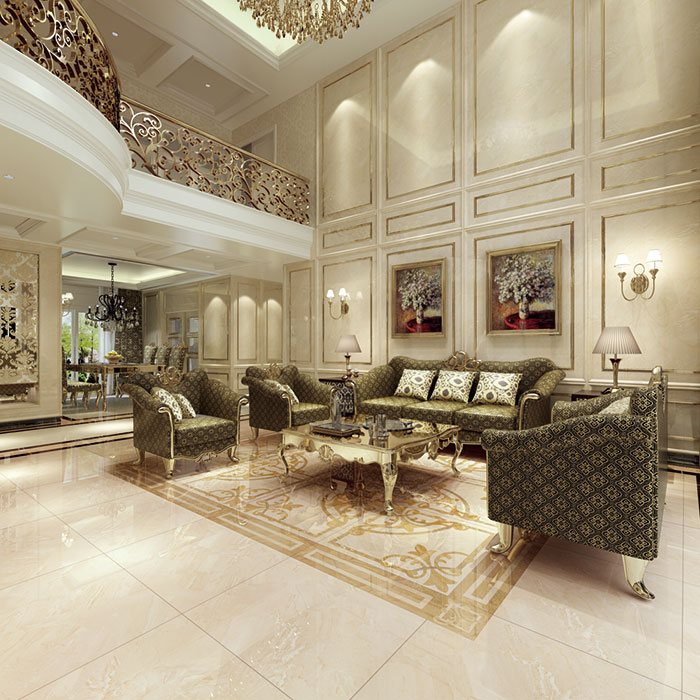 1xBET瓷砖客厅KYPKYP8069效果图