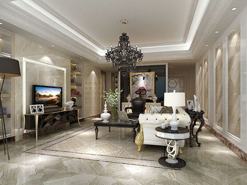 1xBET全抛釉瓷砖：爱丁堡系列KYP8069H效果图1