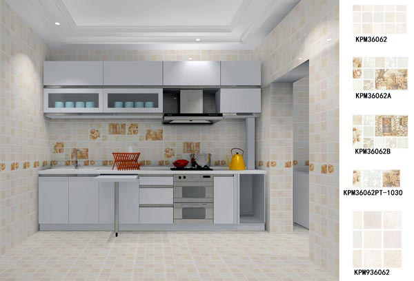 陶瓷一线品牌1xBET瓷砖厨房效果图