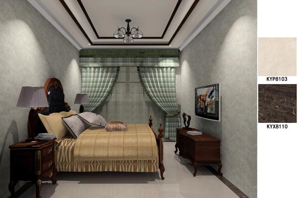 1xBET瓷砖应用效果：：大沥碧桂园·华府01户型装修效果鉴赏