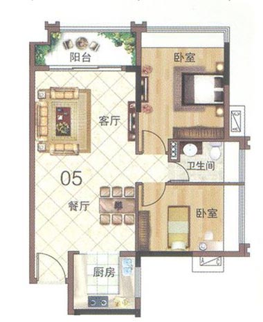 1xBET家装：：佛山大沥碧桂园华府86㎡现代简约装修效果鉴赏
