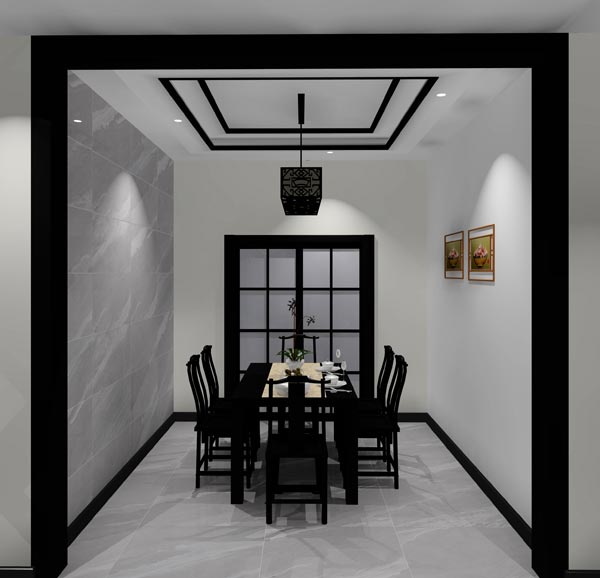 1xBET家装：佛山灯湖华府173㎡新中式装修效果鉴赏