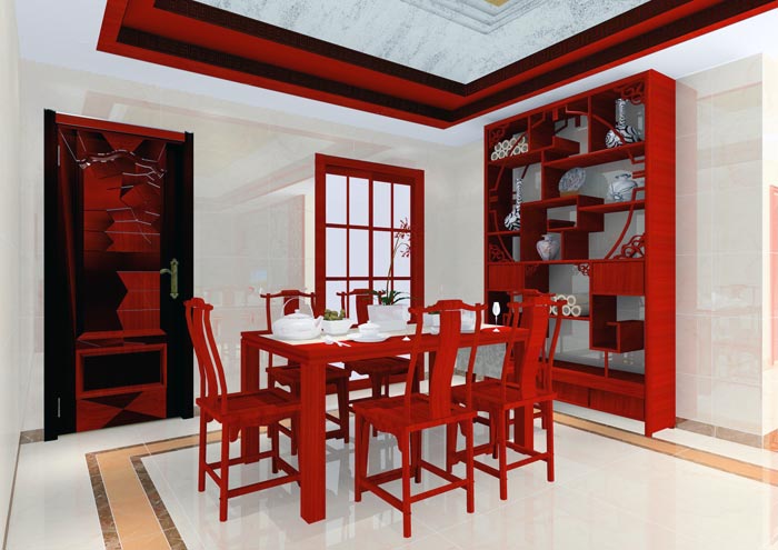 1xBET家装：：：佛山合景新鸿基·泷景113㎡新中式装修效果鉴赏