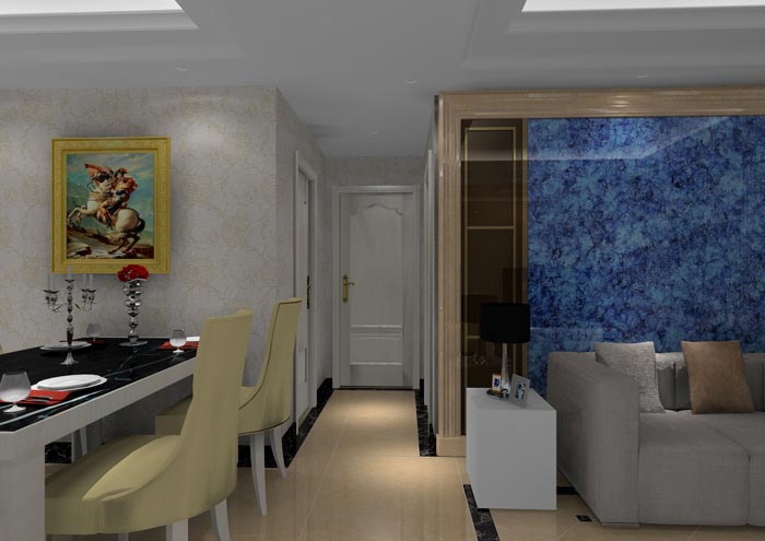 1xBET家装：佛山丹灶  桂丹颐景园80㎡简约现代装修效果鉴赏