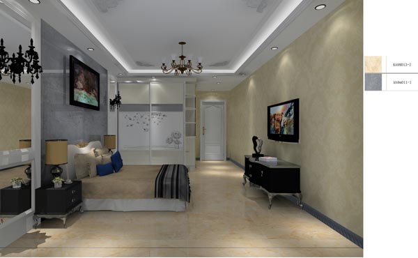 1xBET家装：：：井冈山协调家园安顿小区130㎡欧式气概装修鉴赏