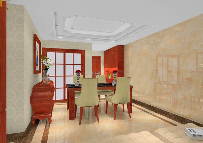 1xBET家装：：顺德碧桂园桂澜山101㎡的新中式气概装修鉴赏