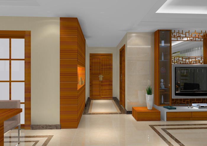 1xBET家装：：：佛山龙湖春江名城99㎡的中式气概装修鉴赏