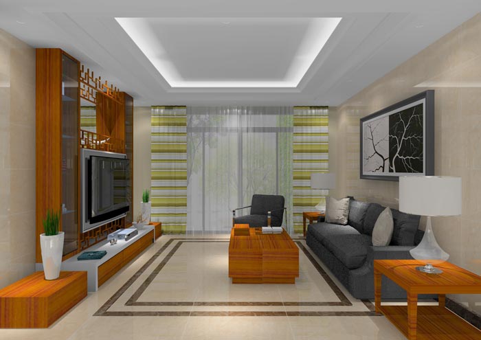 1xBET家装：：：佛山龙湖春江名城99㎡的中式气概装修鉴赏