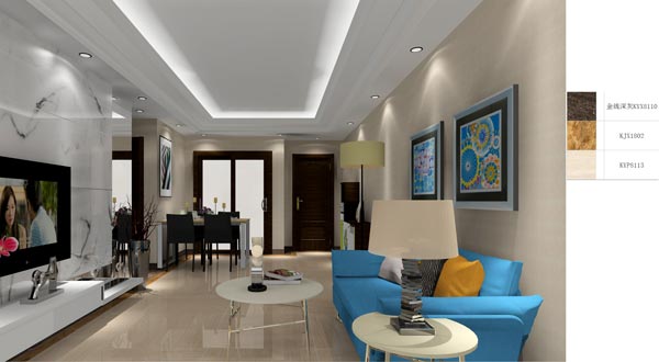 1xBET家装：成都时代漂亮59㎡的现代气概装修鉴赏