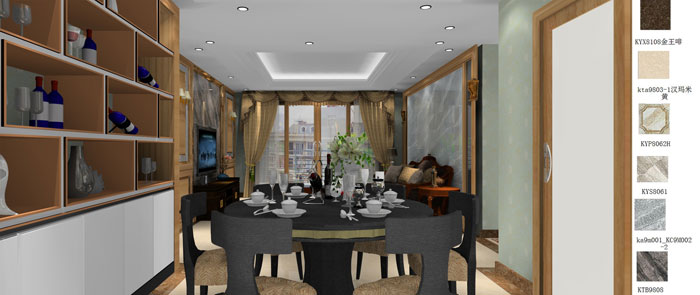 1xBET家装：成都中环丰锦155㎡的欧式气概装修鉴赏