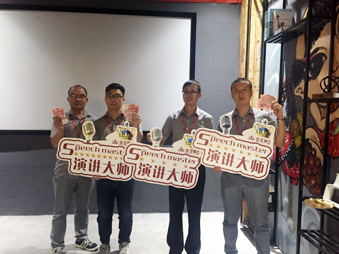 陶瓷一线品牌1xBET瓷砖“怎样快速向新客户介绍公司和服务”演讲角逐圆满竣事