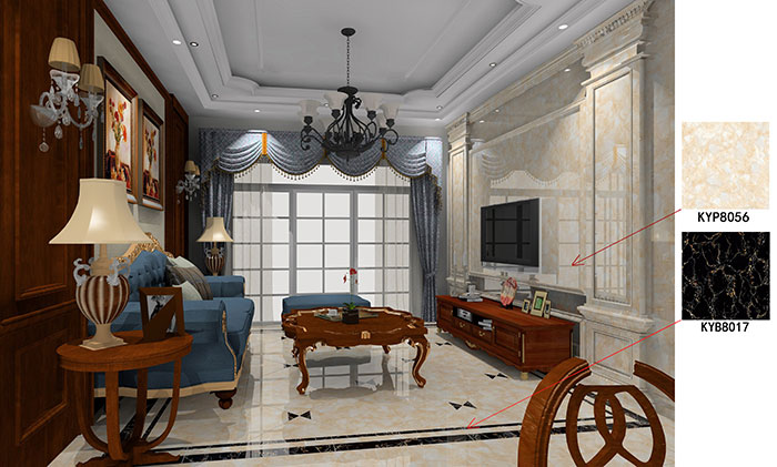 大沥碧桂园·华府装修案例客厅效果